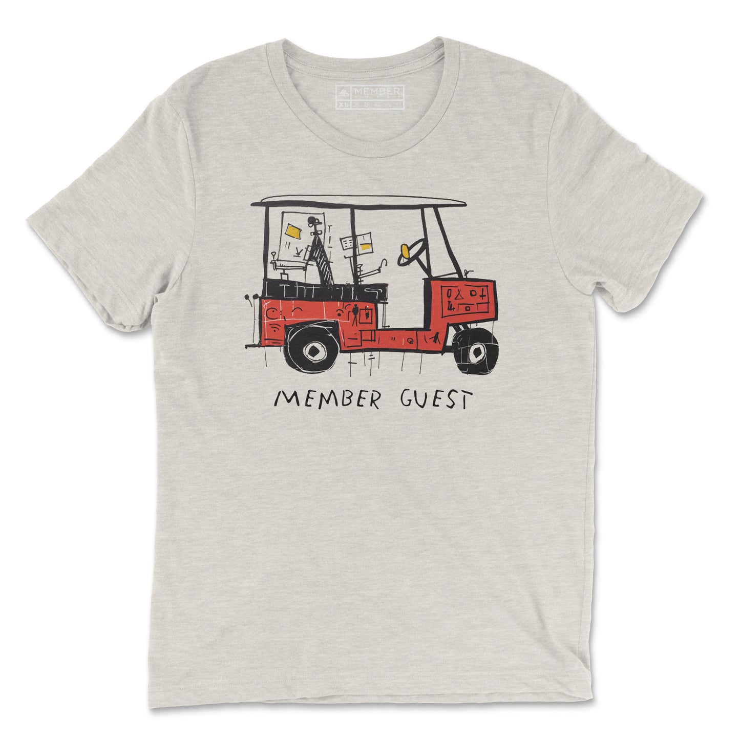 Basquiat Inspired Golf T-Shirt